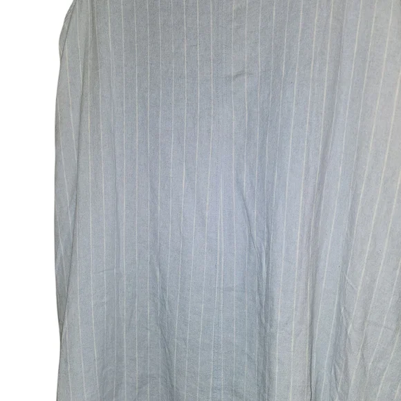 2/30 Ava & Viv Light Blue Striped Dress - Picture 3 of 4